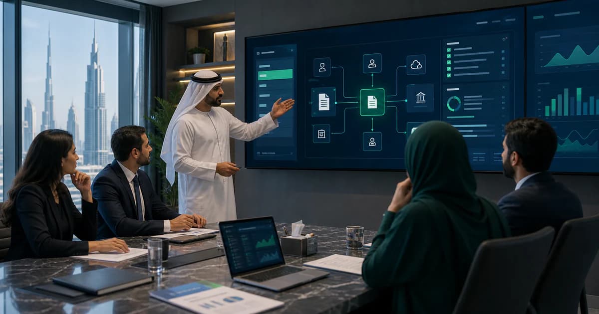 Finance and systems teams mapping invoice data, master data and controls for UAE eInvoicing readiness.