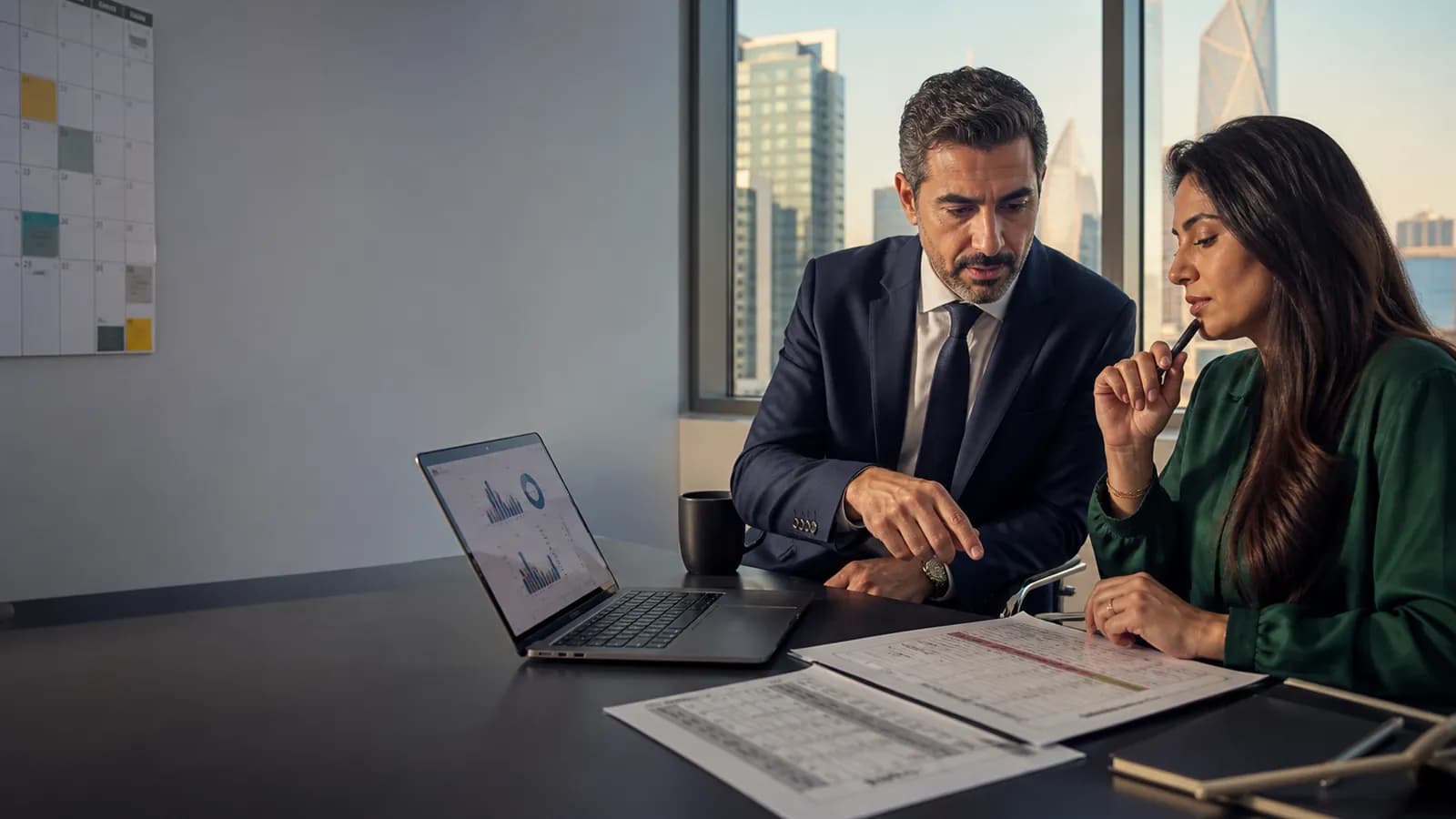 A finance controller leading a month-end close exception review.