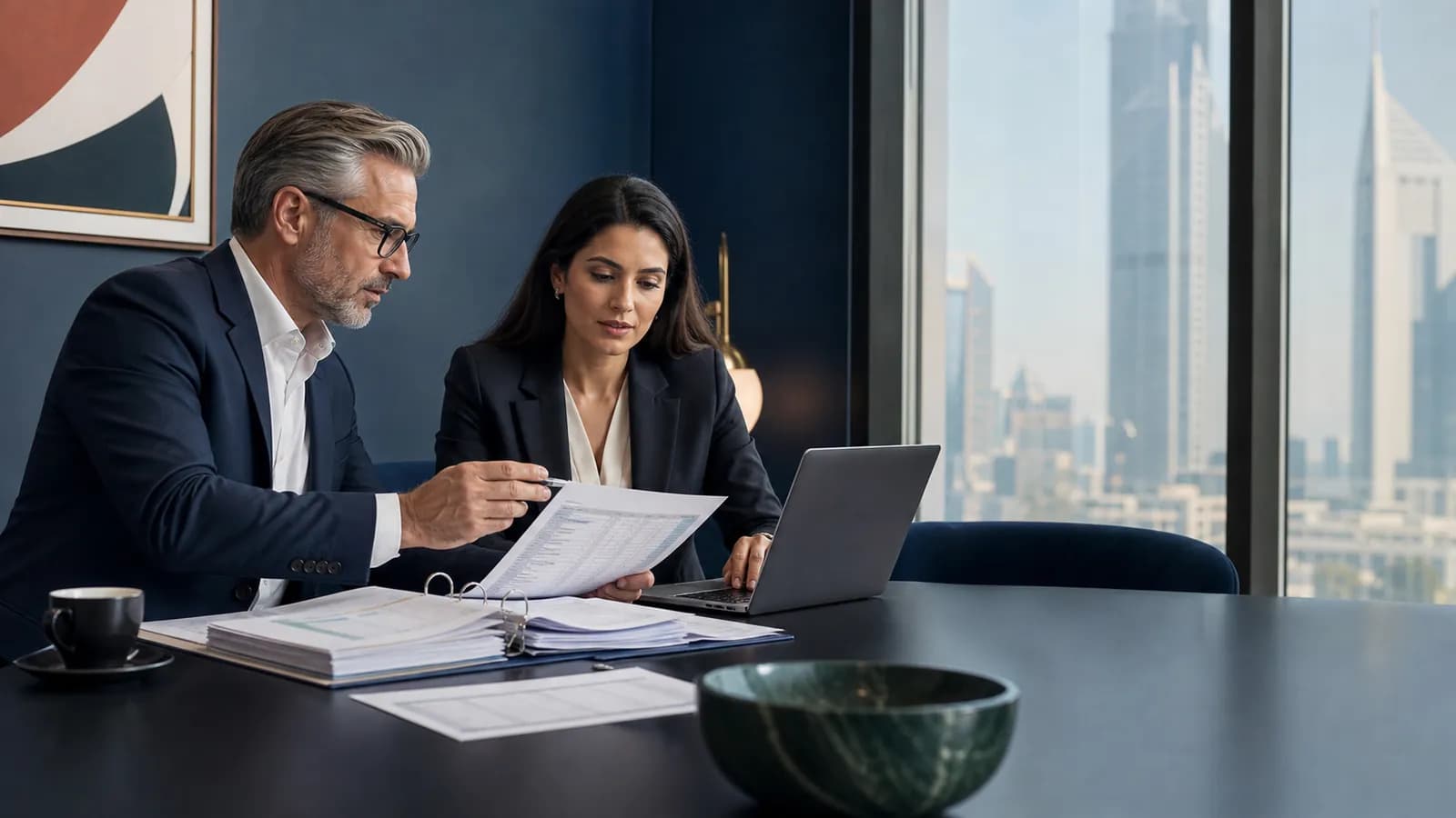 A VAT remediation review using an exception register and supporting invoice evidence.