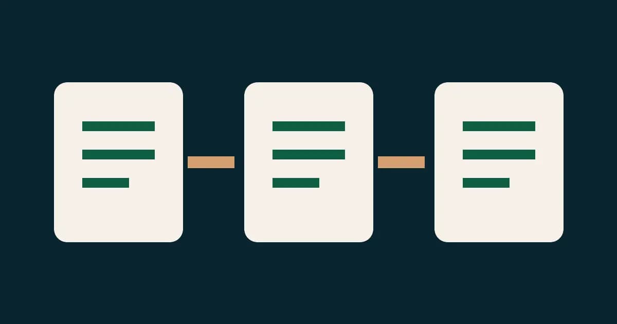 Three-way match control diagram connecting purchase order, goods receipt, supplier bill and finance exception review.