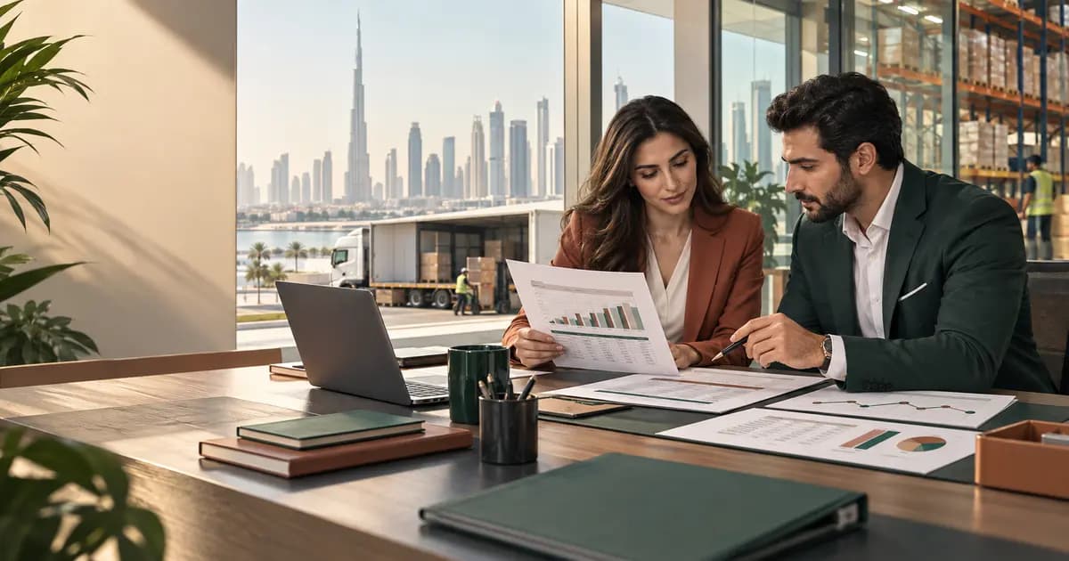 UAE distribution finance and commercial leaders reviewing supplier rebate agreements, claims, credit notes and ledger settlements