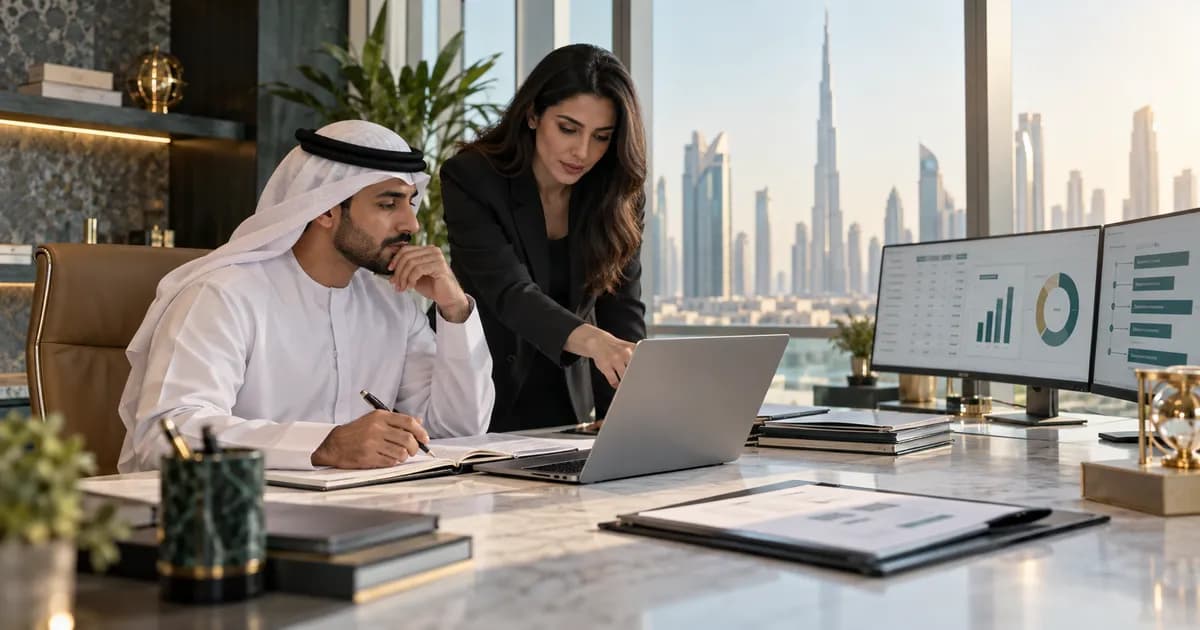 UAE finance controller tracing customer deposits to contracts, orders and revenue schedules