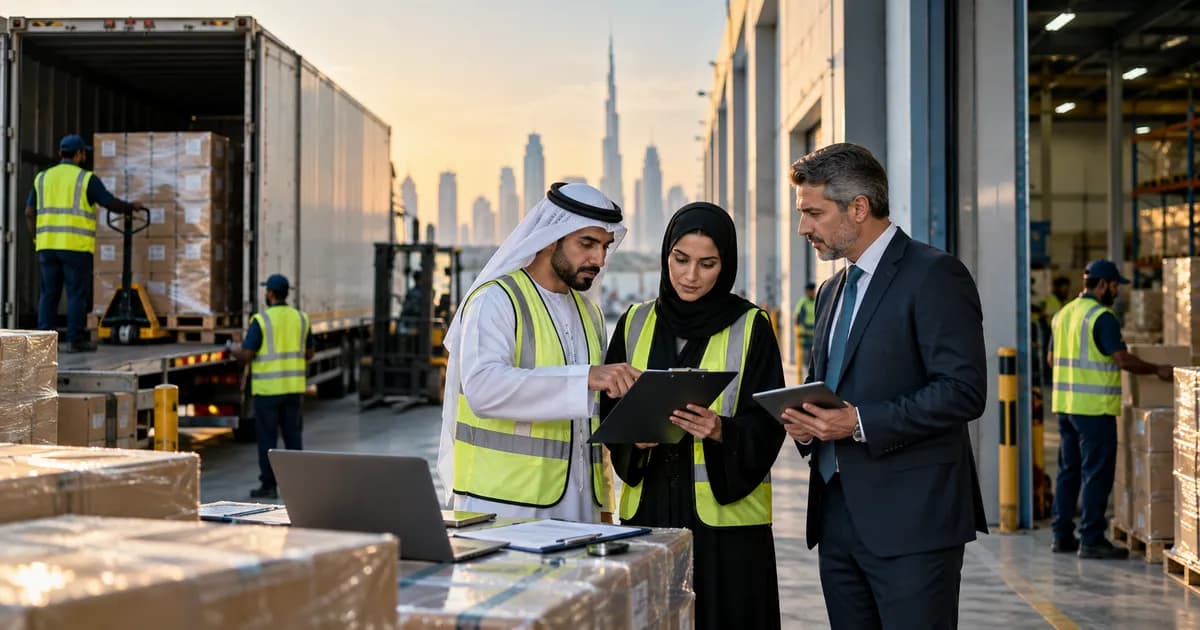 Warehouse and finance teams reviewing shipment, receipt and goods-in-transit cut-off evidence