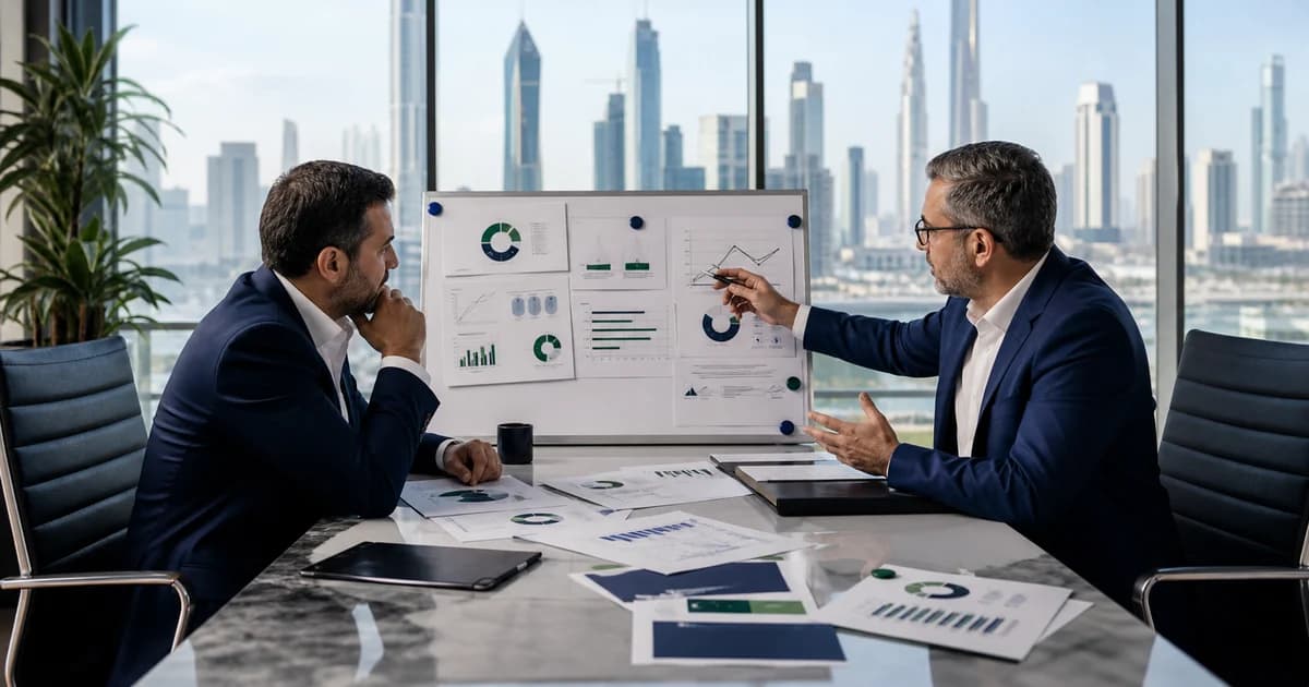A UAE owner-manager and senior finance adviser defining fractional CFO scope and decision cadence.